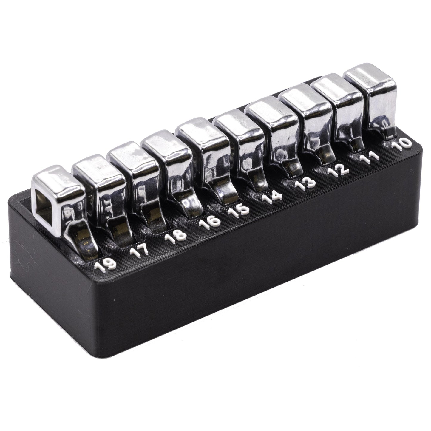 Crowsfoot Wrench Holder Organizer for Icon Metric 3/8 Set Toolbox