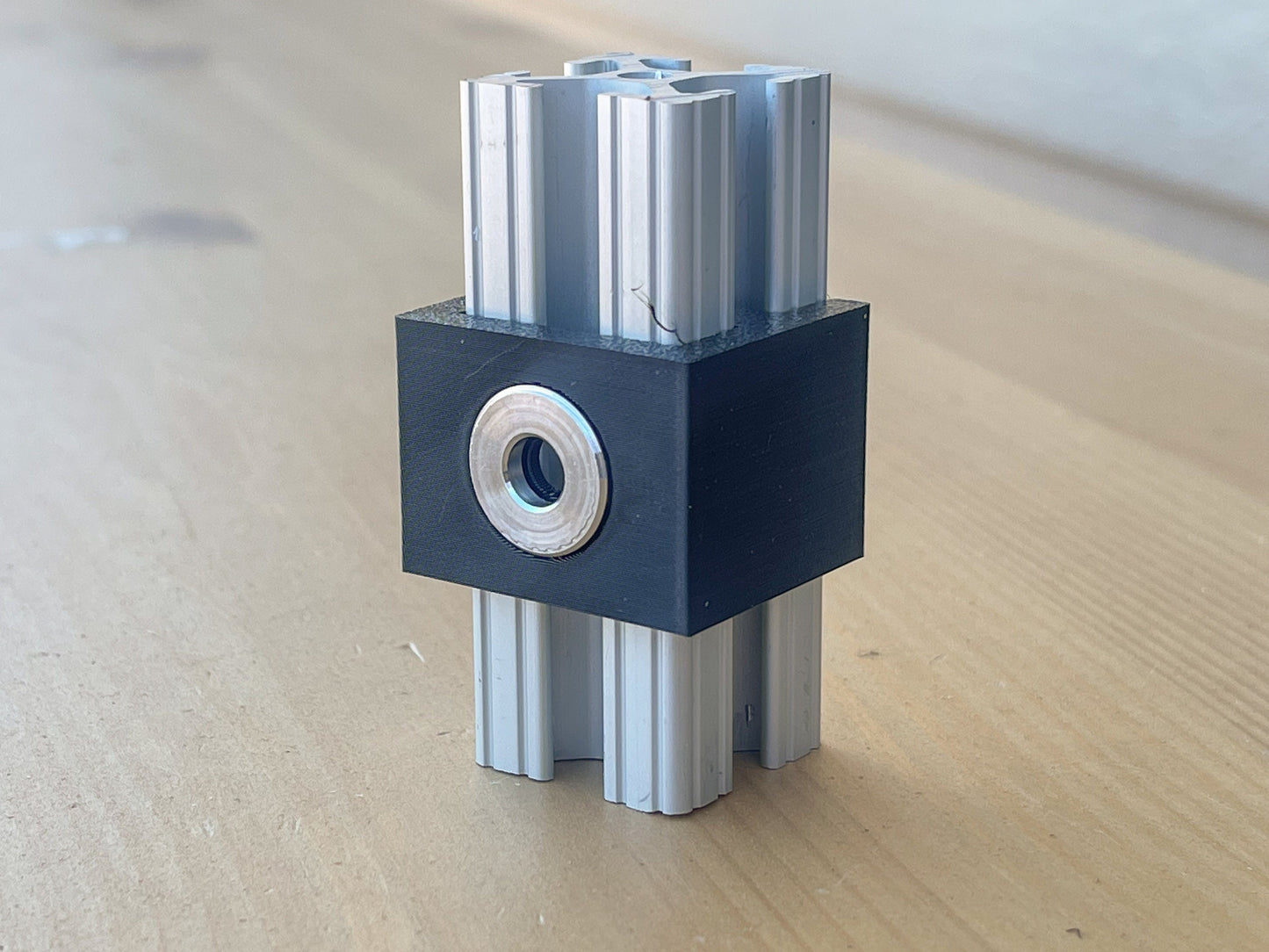 80/20 1010 1 Inch Aluminum Extrusion Drilling Jig
