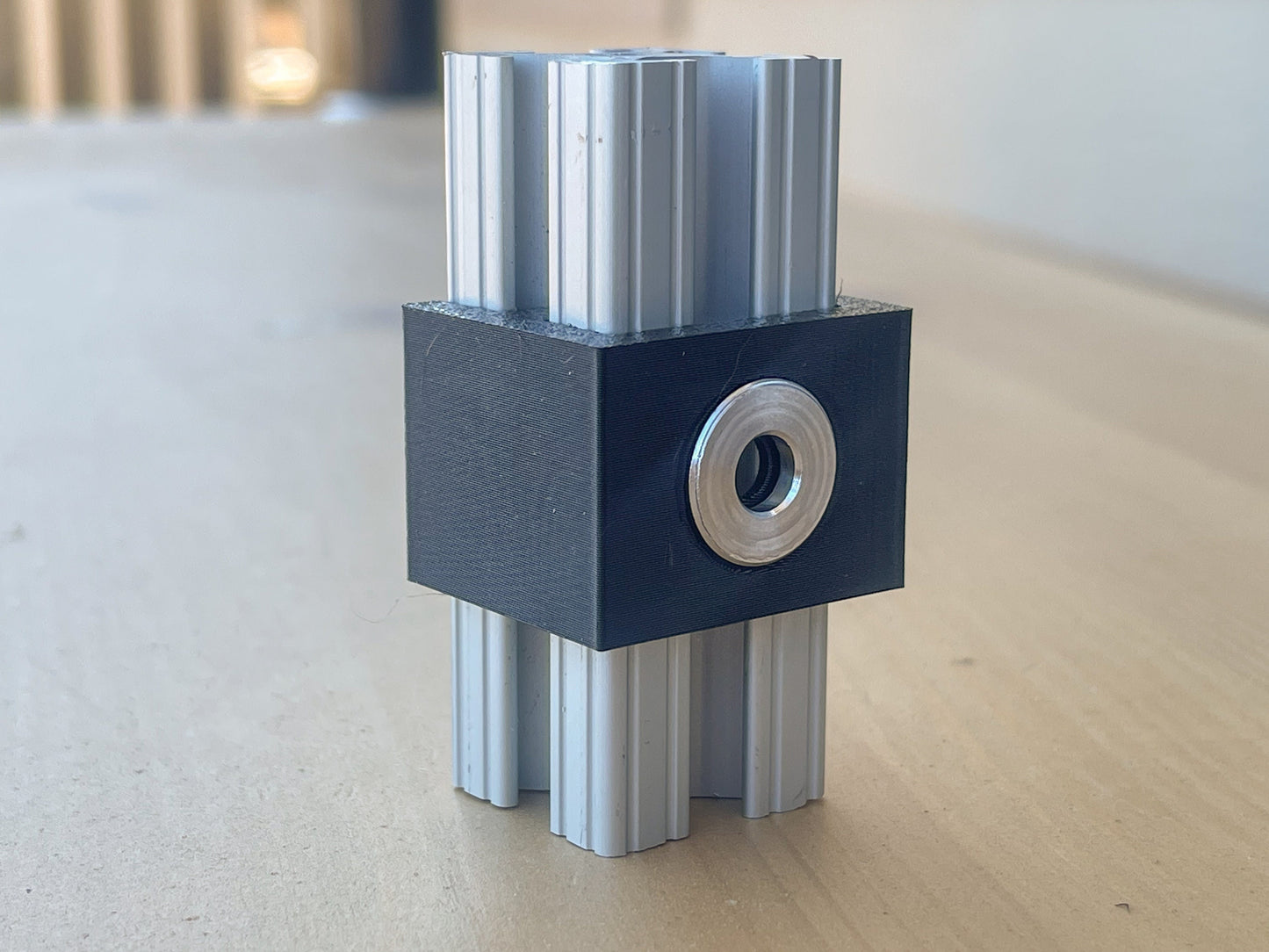 80/20 1010 1 Inch Aluminum Extrusion Drilling Jig