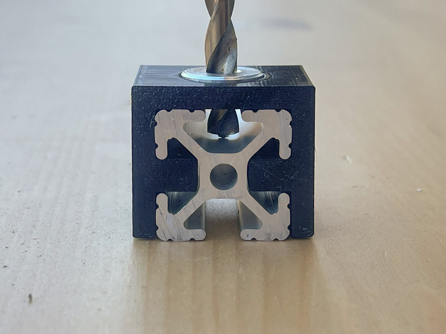 80/20 1010 1 Inch Aluminum Extrusion Drilling Jig