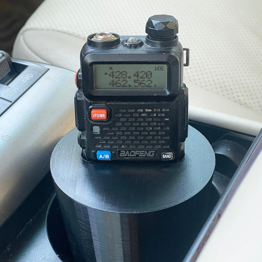 Baofeng UV5R Cupholder Mount for Car Vehicle Truck SUV