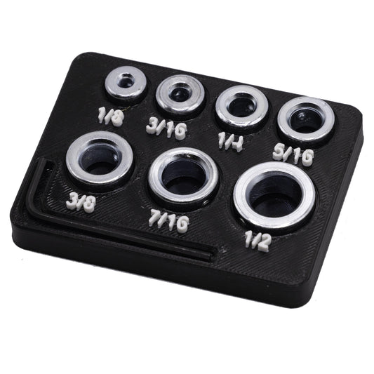7 Piece Drill Stop Holder for Toolbox Magnet
