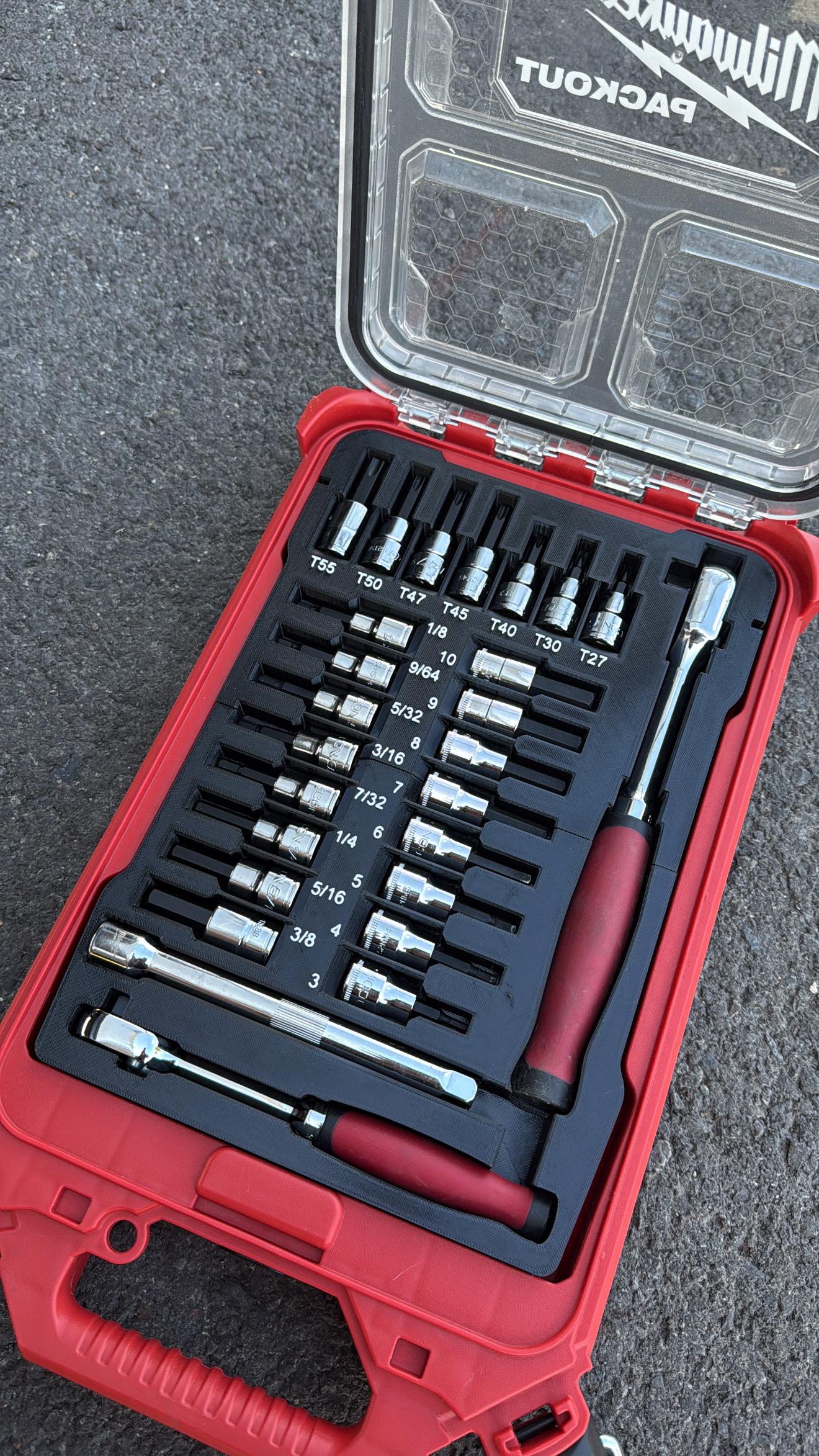 Icon Hex and Torque Bit Holder Organizer for Milwaukee Packout
