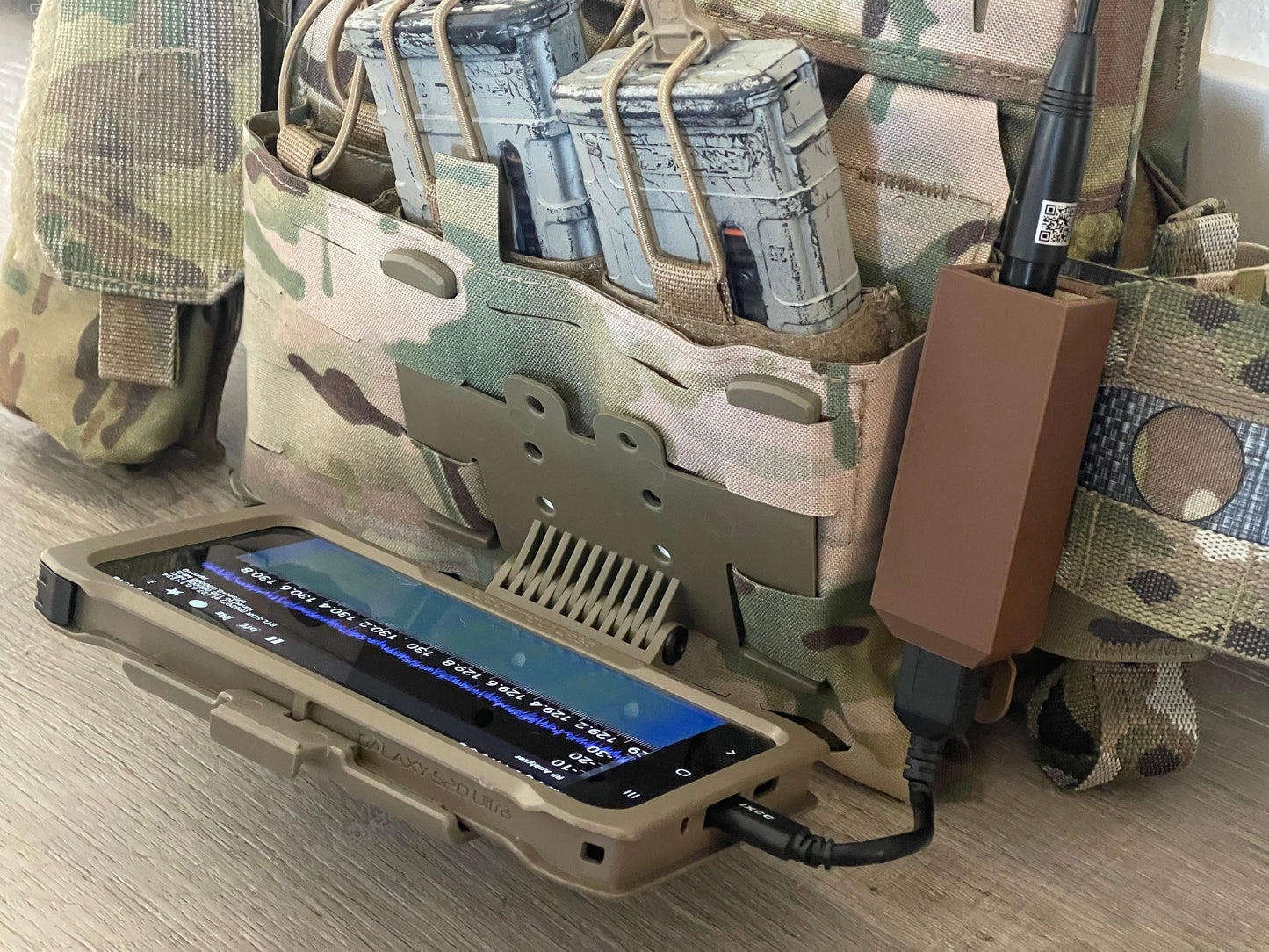 RTL-SDR MOLLE Pouch Case Mount Software Defined Radio Tactical