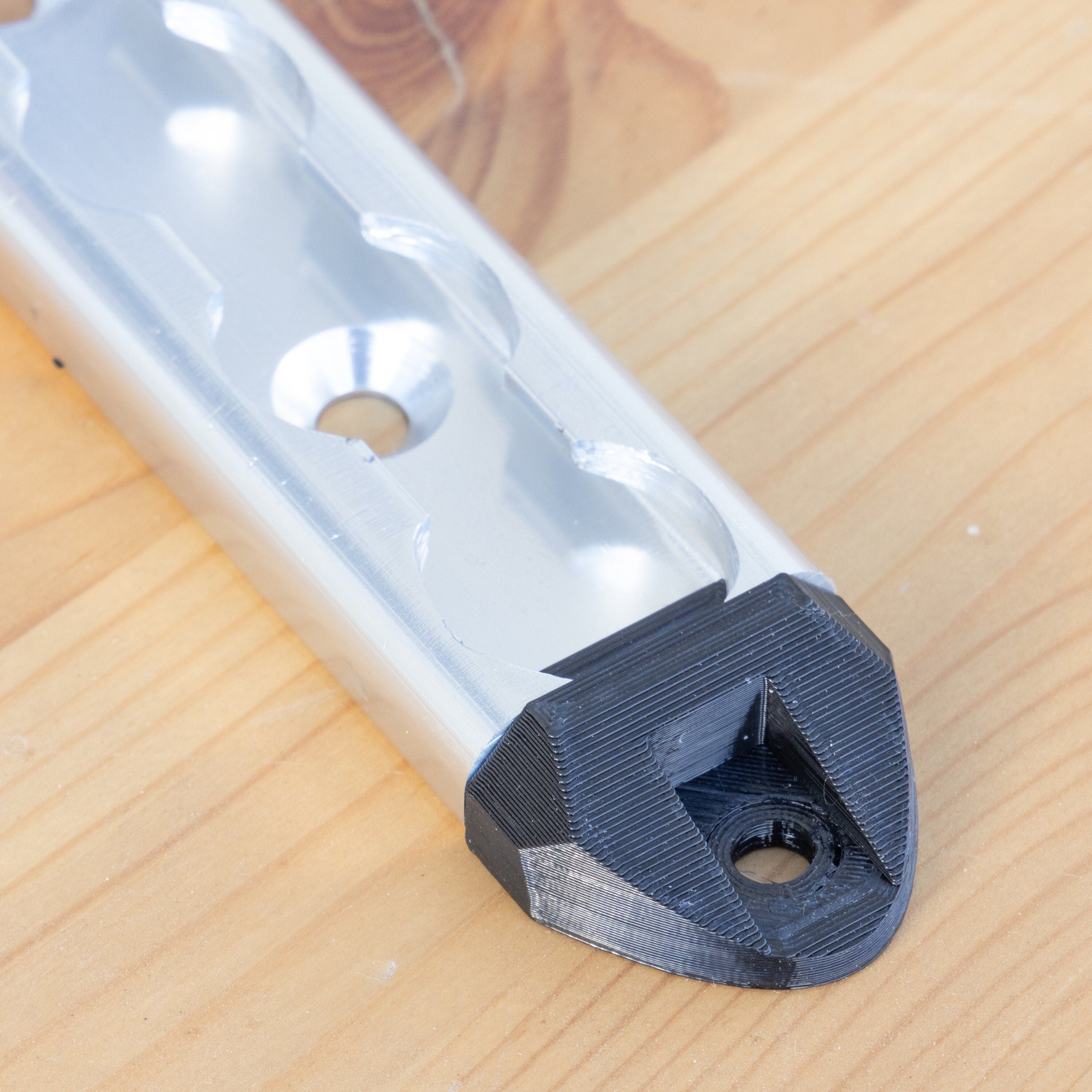 Standard L Airline Track End Cap